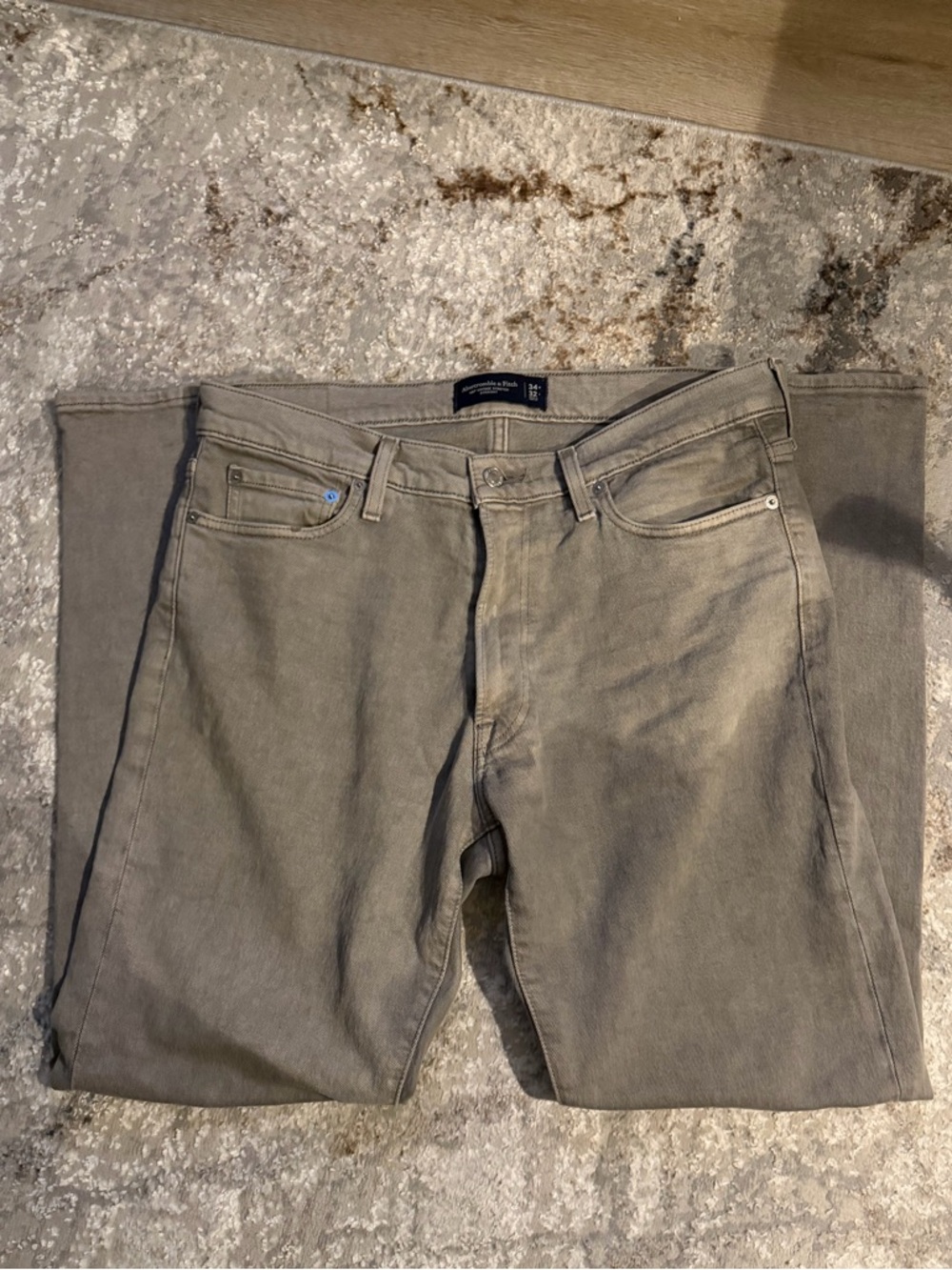 Abercrombie Vintage Stretch Straight Jeans